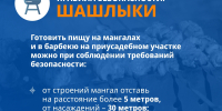Отдых с огоньком: как пожарить шашлыки и не устроить пожар - МЧС Псковской области