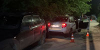 Водитель Lada Granta совершил массовое ДТП в Дзержинске, сбил пешехода и скрылся - НИА Нижний Новгород