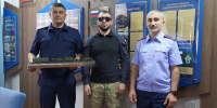 Бойцы СВО передали макет поезда в музей Следственного комитета Ингушетии - Сердало
