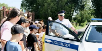 В Курском округе полицейские посетили пришкольный лагерь - Вечерний Ставрополь