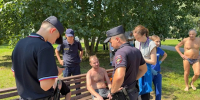 В Казани спасли двух пьяных мужчин, тонувших в озере - ТРК Татарстан-Новый век
