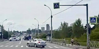 В Новосибирске водитель седана Nissan Teana наехал на 10-летнего велосипедист - Baikal24.Ru