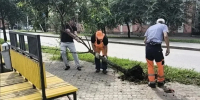 В Альметьевске субботники продолжаются - Альметьевский район