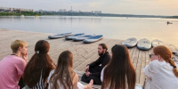 В Альметьевске прошла встреча участников молодежной группы Воскресной школы - Альметьевская Епархия