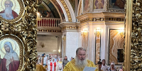 Служение митрополита Филарета в Неделю 8-ю по Пятидесятнице и память святых отцов шести Вселенских Соборов - Уфимская Епархия