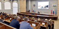На расширенном аппаратном совещании обсудили оперативную обстановку в Барнауле - Администрация г. Барнаул