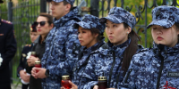 В Анадыре росгвардейцы приняли участие в траурных мероприятиях в День памяти детей — жертв войны в Донбассе - Росгвардия