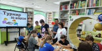 Турнире по шашкам - Межпоселенческая библиотека
