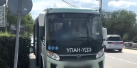 Пассажирка автобуса пострадала при резком торможении в центре Улан-Удэ - Infpol.Ru
