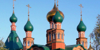 Воскресное богослужение в Георгиевском храме Новоалтайска - Алтайская митрополия