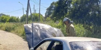 В селе Сокол посреди улицы сгорел "Марк" - News.Astv.Ru