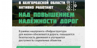 В Белгородской области повышают надёжность дорог за счёт передовых технологий и материалов в рамках нацпроекта «Инфраструктура для жизни». - Красногвардейский район