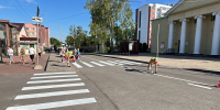 В Коммунаре продолжаются работы на городских дорогах - Гатчинская служба новостей