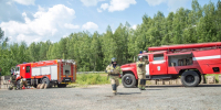 В Зуевском районе иномарка загорелась во время движения по трассе - ProGorod.Ru