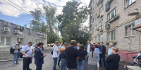 Общественный контроль благоустройства дворовой территории МКД по ул. Первомайская - Общественная палата МО