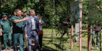 Ковальчук посетил мемориал «Лесникам-партизанам» в Брянской области - БрянскToday.Ru