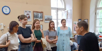 Студенты-реставраторы художественного училища совершили профориентационную поездку - Министерство культуры и туризма