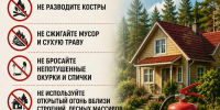 Напоминаем жителям о необходимости соблюдать правила пожарной безопасности - Город Искитим