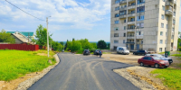 В Кирово-Чепецке завершили укладку асфальта в Садовом переулке - Город Ч.