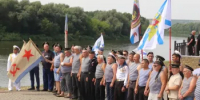 В станице Вёшенской состоялся торжественный митинг ко Дню Военно-морского флота - Шолоховский район