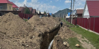 Водопровод в Усть-Кане Республики Алтай построили более чем на 50% - Сетевое издание Толк