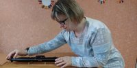 В городском музее Северодвинска испытали тактильные АПЛ - ИА Dvina29