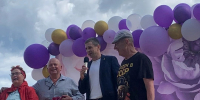 Сотрудники ИК-21 ОУХД поздравили жителей Пуксы с Днем поселка - УФСИН