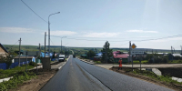 В селе Захаркино Сергиевского района в рамках капремонта дороги построили новые тротуары - Правительство Самарской области