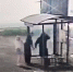 В Курске подростки разбили стекла на остановке на площади Рокоссовского - Городские Известия