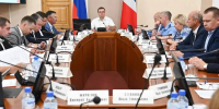 На заседании строительного штаба обсудили благоустройство районов Омской области - 12 канал