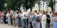 Профсоюзы Псковской области почтили память детей – жертв войны в Донбассе - Pln-Pskov.Ru