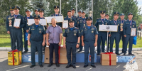 Команда из Кузбасса стала серебряным призером смотра-конкурса на лучшее звено ГДЗС Сибирского федерального округа - МЧС России
