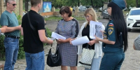 Профилактическая работа по пожарной безопасности в пгт Дзержинский. - Город Ровеньки