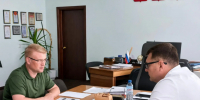 Артем Крамаренко провел рабочую встречу с Василием Овчаровым - Правительство ДНР