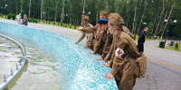 Площадка клуба стала для гостей фестиваля своеобразным порталом в прошлое||Фото: Министерство образования Пензенской области - Пензенская Правда