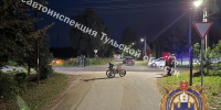 В Одоеве 18-летний водитель питбайка пострадал в столкновении с автомобилем - ГТРК