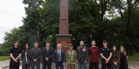 Сотрудники и студенты КБГУ почтили память детей — жертв войны в Донбассе - КБГУ им. Х.М. Бербекова