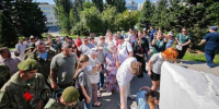 В Омске прошло памятное мероприятие, посвящённое невинно погибшим детям Донбасса - Om1.Ru