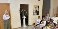 В «АМЦ «Родина» состоялась интеллектуальная игра «Верю — не верю» для ребят из детского лагеря «Альфа Гений» - Управление культуры