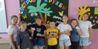 Час безопасности на воде в ДОЛ "Весёлый улей" при школе с. Явлейка - Кузнецкий район