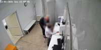 Момент нападения. Источник: Стоп-кадр из видео пресс-службы больницы - Ural56.Ru