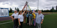В Тучково прошло открытое занятие по скандинавской ходьбе - Рузский городской округ