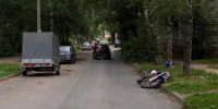 В Кирово-Чепецке мотоциклист въехал в бордюр и получил травмы - Prochepetsk.ru