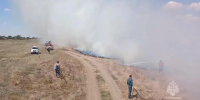 В Крыму ликвидировано возгорание сухой растительности></div>
	<div class= - Вести.Севастополь