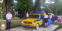 Раритетную «копейку» от здания регионального ГАИ убрали «по технической неисправности» (фото) - NewKaliningrad.Ru
