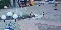 Травмоопасный веломаневр - Вести Хакасия