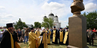 Бюст великого флотоводца и святого Федора Ушакова торжественно открыли в Воронеже - Bloknot-Voronezh.Ru