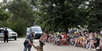 В детском центре «Ивушка» вторая смена завершилась визитом полицейской собаки - Bloknot-Volgodonsk.Ru