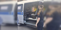Мобильная приёмная полиции заработала в зоне ЧС в Пролетарском районе Ростова - Ростов161