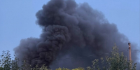 Столб черного дыма над СНТ «Прикубанье» - 24Krasnodar.Ru